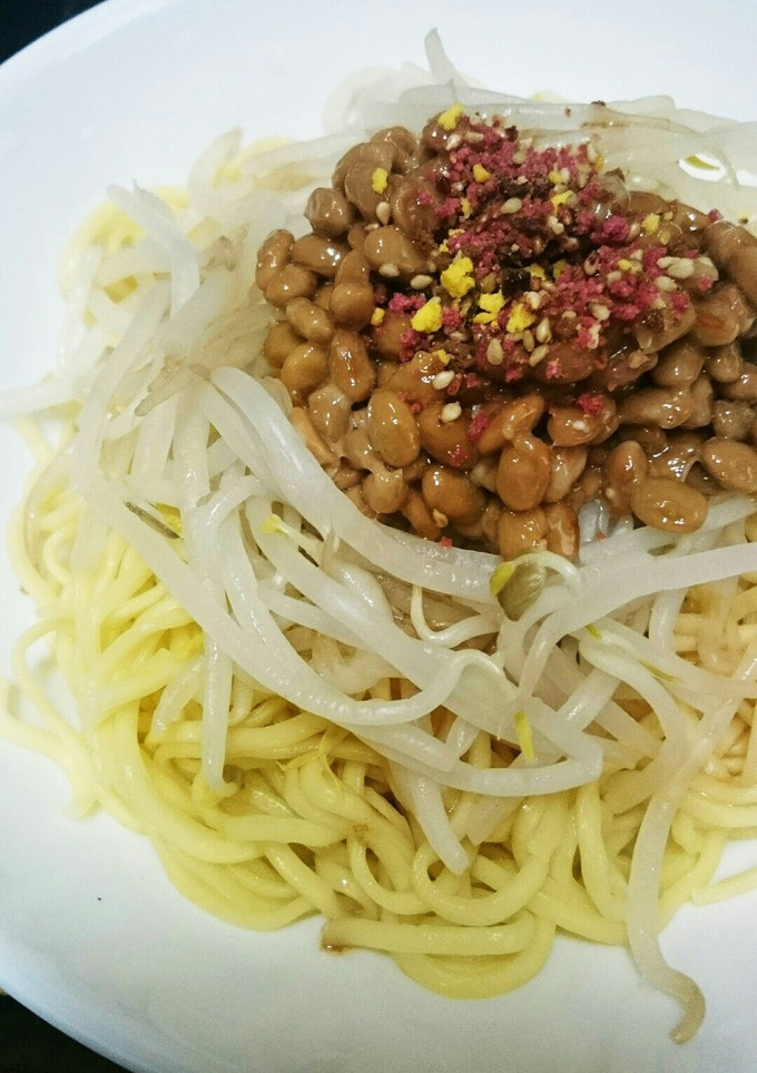 納豆ともやしで☆簡単冷やし中華-レシピのメイン写真