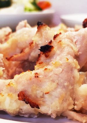 豚肩ロース肉のチーズパン粉焼き☆*+-レシピのメイン写真