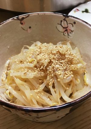 簡単もやしナムル☆白だしとごま油で-レシピのメイン写真