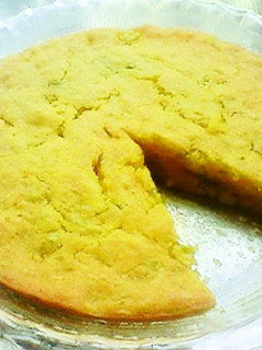 娘へ。簡単☆しっとりかぼちゃケーキ!-レシピのメイン写真