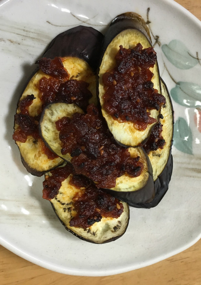ピリ辛焼きナス-レシピのメイン写真