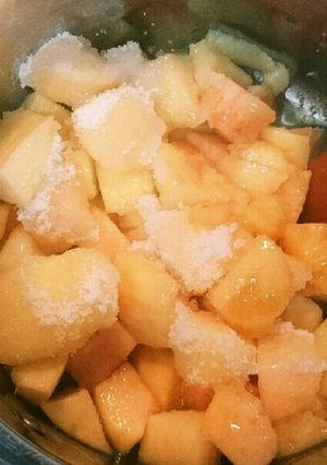 桃のコンポート-レシピのメイン写真