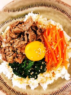 焼肉のタレで簡単ビビンバ-レシピのメイン写真