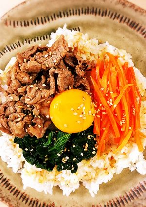焼肉のタレで簡単ビビンバ-レシピのメイン写真
