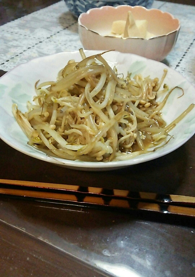 もやしとえのきのパパっといため-レシピのメイン写真
