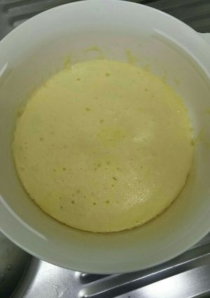 レンジで簡単ケーキ-レシピのメイン写真