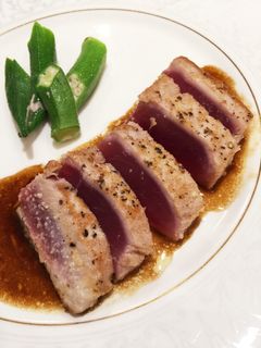簡単 美味しいマグロのステーキ-レシピのメイン写真