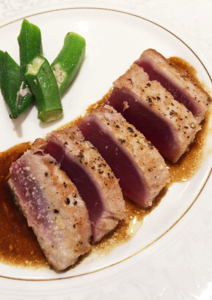 簡単 美味しいマグロのステーキ-レシピのメイン写真