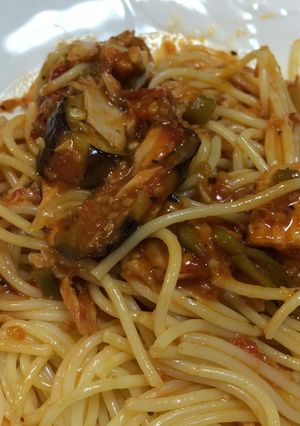 トマトとツナのなすパスタ‼︎-レシピのメイン写真