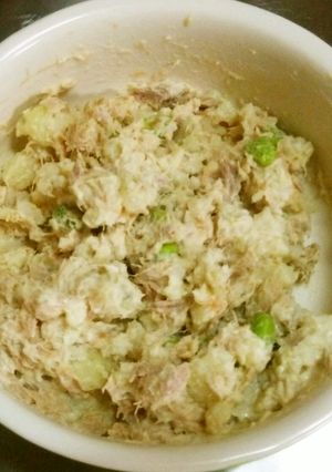 【簡単】枝豆とツナマヨポテサラ-レシピのメイン写真