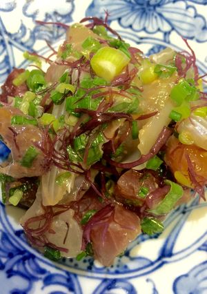 ビールに合う！ハワイアンポキ 塩わさび味-レシピのメイン写真
