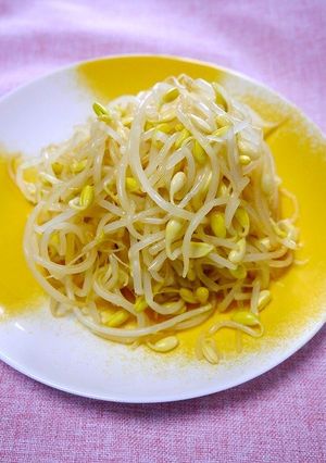 レンジで簡単！もやしのほんだしレモン和え-レシピのメイン写真