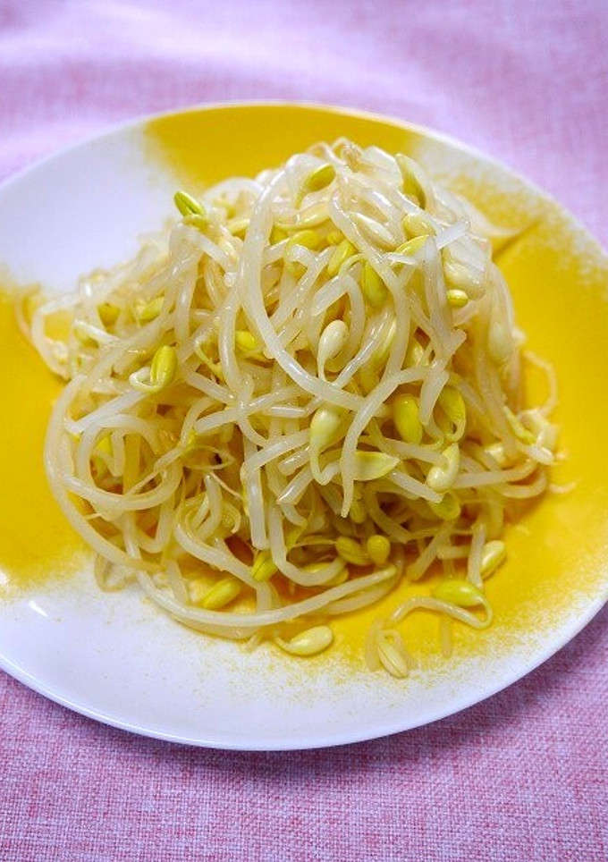 レンジで簡単！もやしのほんだしレモン和え-レシピのメイン写真