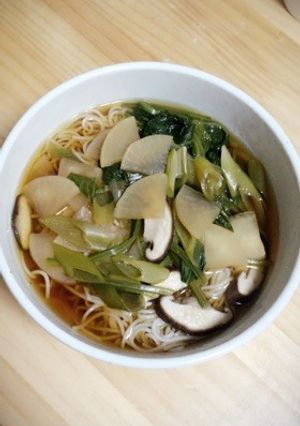 麺つゆでほっこりにゅうめん♡-レシピのメイン写真
