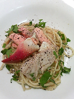 お刺身をパスタに♪-レシピのメイン写真