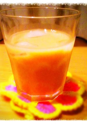 ドクターペッパーの牛乳割り＊杏仁豆腐味？-レシピのメイン写真