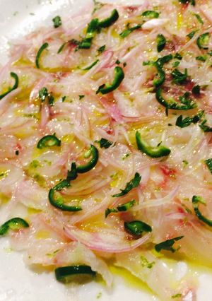 白身魚とハラペーニョのカルパッチョ-レシピのメイン写真