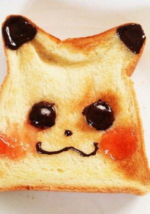 かわいい♡ピカチュウトースト-レシピのメイン写真