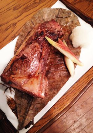 マグロのカマの炭火焼-レシピのメイン写真