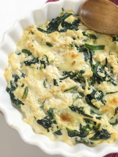 *ヘルシー*ほうれん草の豆腐グラタン*-レシピのメイン写真