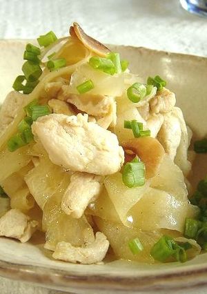 大根のぺペロンチーノ-レシピのメイン写真