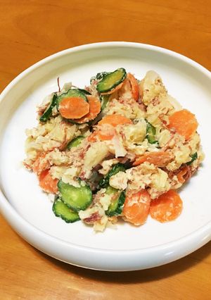 男のポテトサラダ-レシピのメイン写真