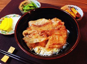 簡単節約♡豚バラ蒲焼きどんぶり-レシピのメイン写真