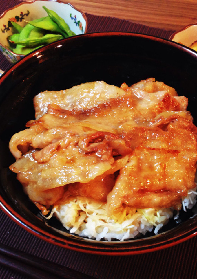 簡単節約♡豚バラ蒲焼きどんぶり-レシピのメイン写真