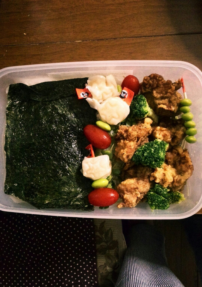 唐揚げ弁当(大)★部活-レシピのメイン写真