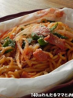 レンジで簡単★ナポリタン焼きそば-レシピのメイン写真