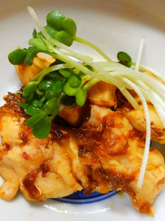 ご飯がすすむ!鶏むね肉のおかか照り焼き-レシピのメイン写真