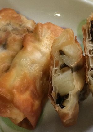 長芋と塩昆布の春巻き-レシピのメイン写真