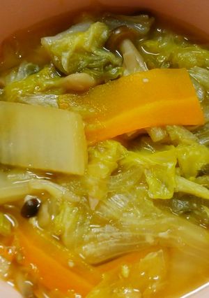 野菜たっぷり♪白菜とレタスの中華スープ♪-レシピのメイン写真
