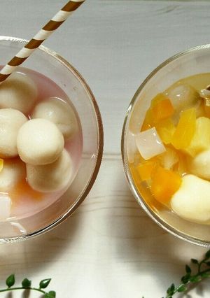材料3つ!簡単!カルピス白玉団子-レシピのメイン写真
