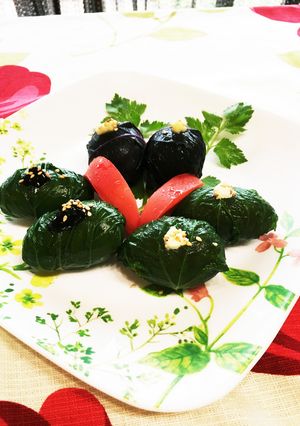 簡単美味!ジャガイモの荏胡麻としその葉巻-レシピのメイン写真