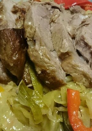 豚肉のキャベツ蒸し-レシピのメイン写真