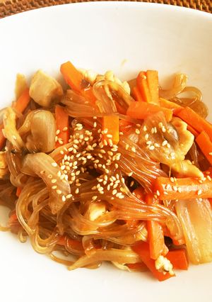 鶏胸肉と人参の簡単極旨チャプチェ-レシピのメイン写真