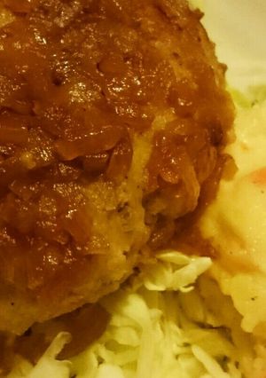 男の料理～！ハンバ～グ～！-レシピのメイン写真