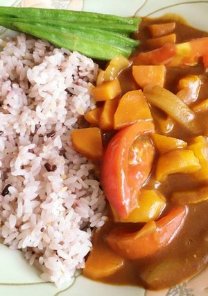 夏野菜カレー-レシピのメイン写真