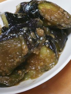 なすのピリ辛味噌炒め煮-レシピのメイン写真