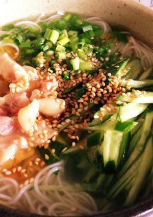 創味シャンタンde簡単中華風にゅうめん☆-レシピのメイン写真