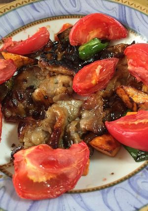 お野菜たっぷり豚肉の焼肉風-レシピのメイン写真