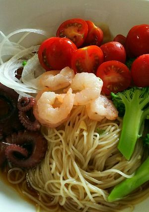 ベトナム風そうめん☆シーフード-レシピのメイン写真