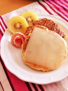 フワフワ美味しい♡豆腐入りパンケーキ-レシピのメイン写真