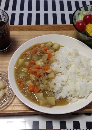駅前カレー-レシピのメイン写真