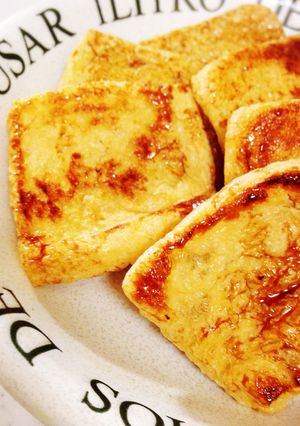 ハマる^^ ♪ 油揚げでうなぎの蒲焼き♪-レシピのメイン写真