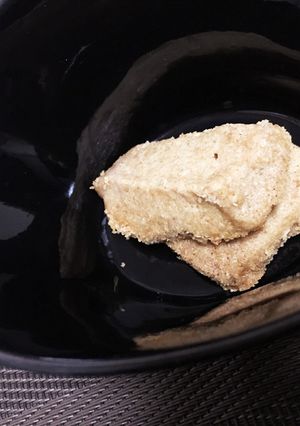 サクサクきな粉クッキービニール袋で簡単よ-レシピのメイン写真