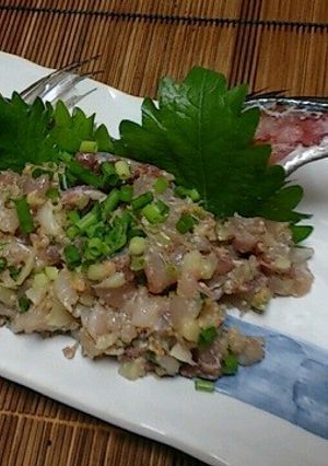 あじのなめろう-レシピのメイン写真