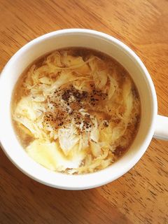 簡単!ふわふわたまごスープ-レシピのメイン写真