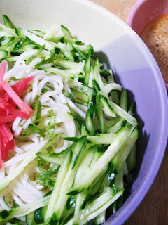しそときゅうりのさっぱりそうめん♪-レシピのメイン写真